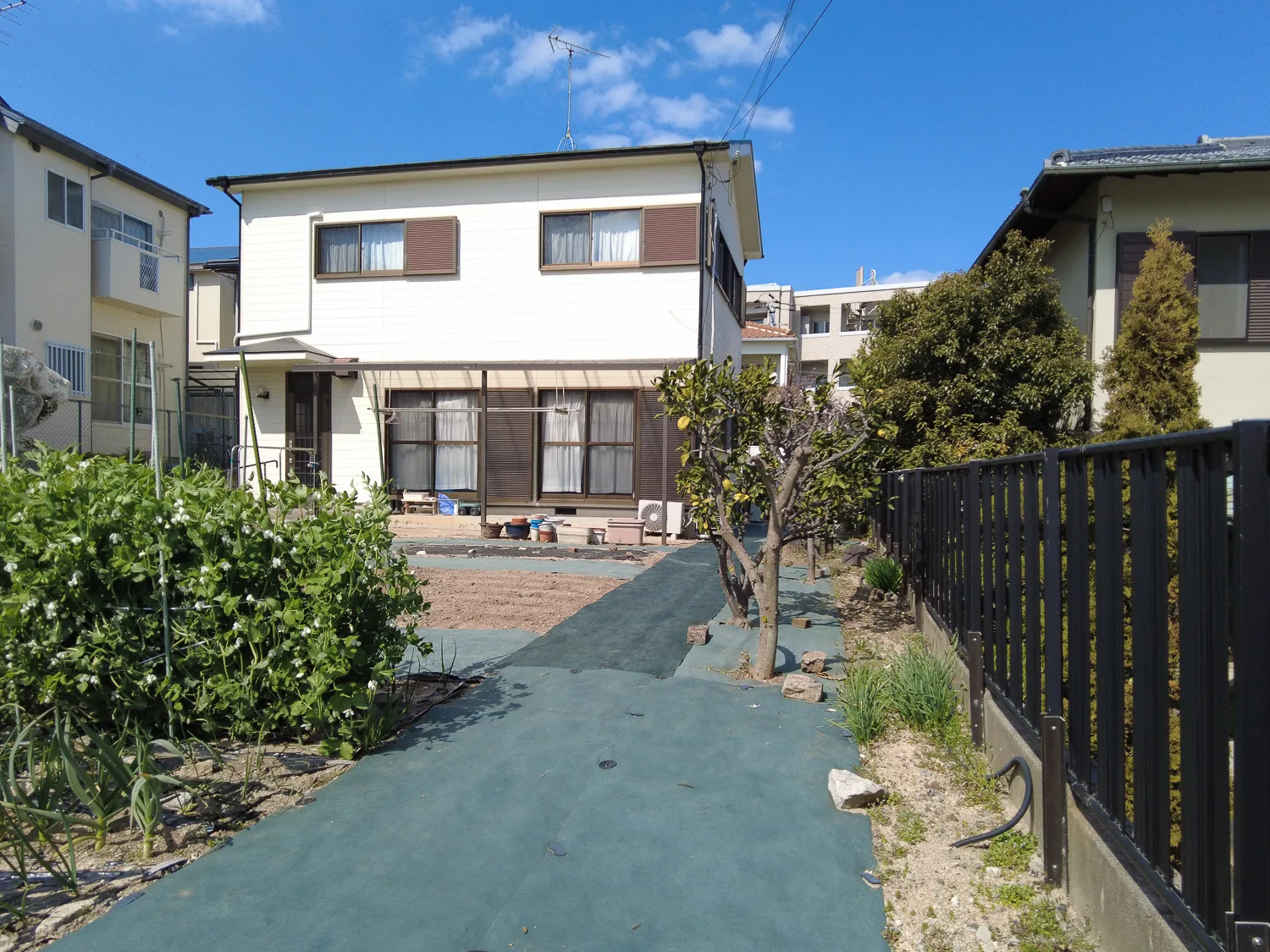 潮見台町古屋付き土地 写真1